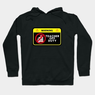 Teacher Resting Hoodie